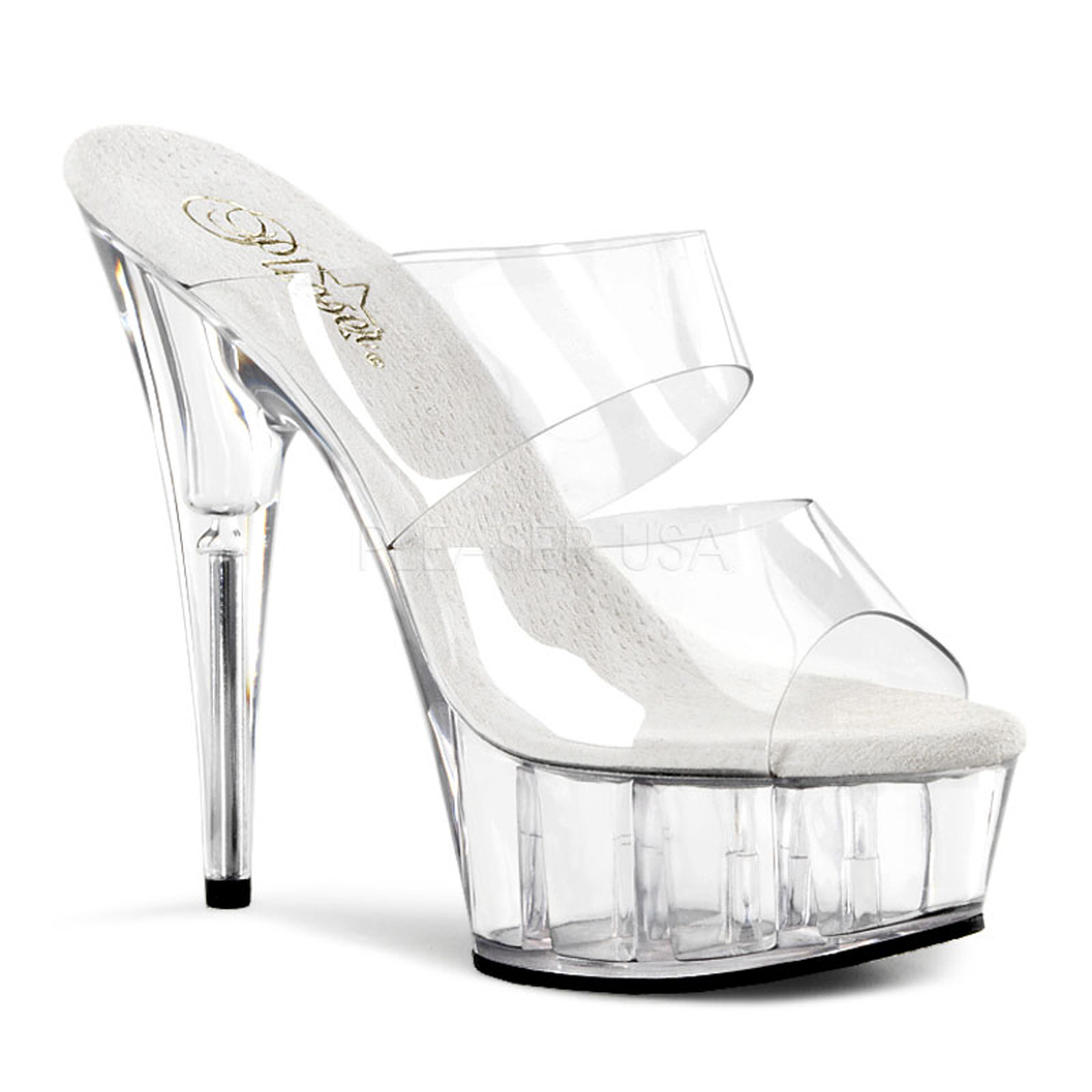 Pleaser on sale diamond shoes